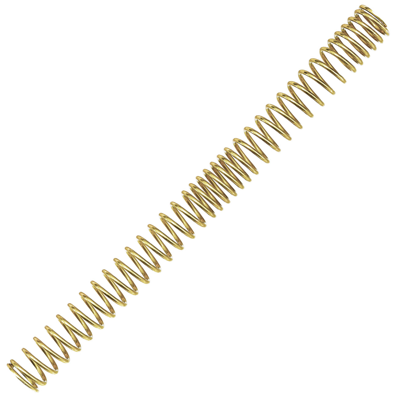 Unicorn UNISpring Federstahl Tuningfeder M130 gold f. V2 / V3 S-AEG Gearboxen Bild 1