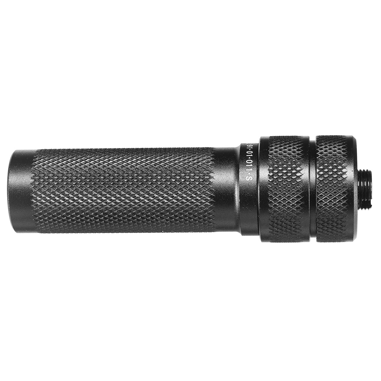 Big Dragon AK PBS-3 Aluminium Silencer 24mm+ / 14mm- schwarz Bild 2