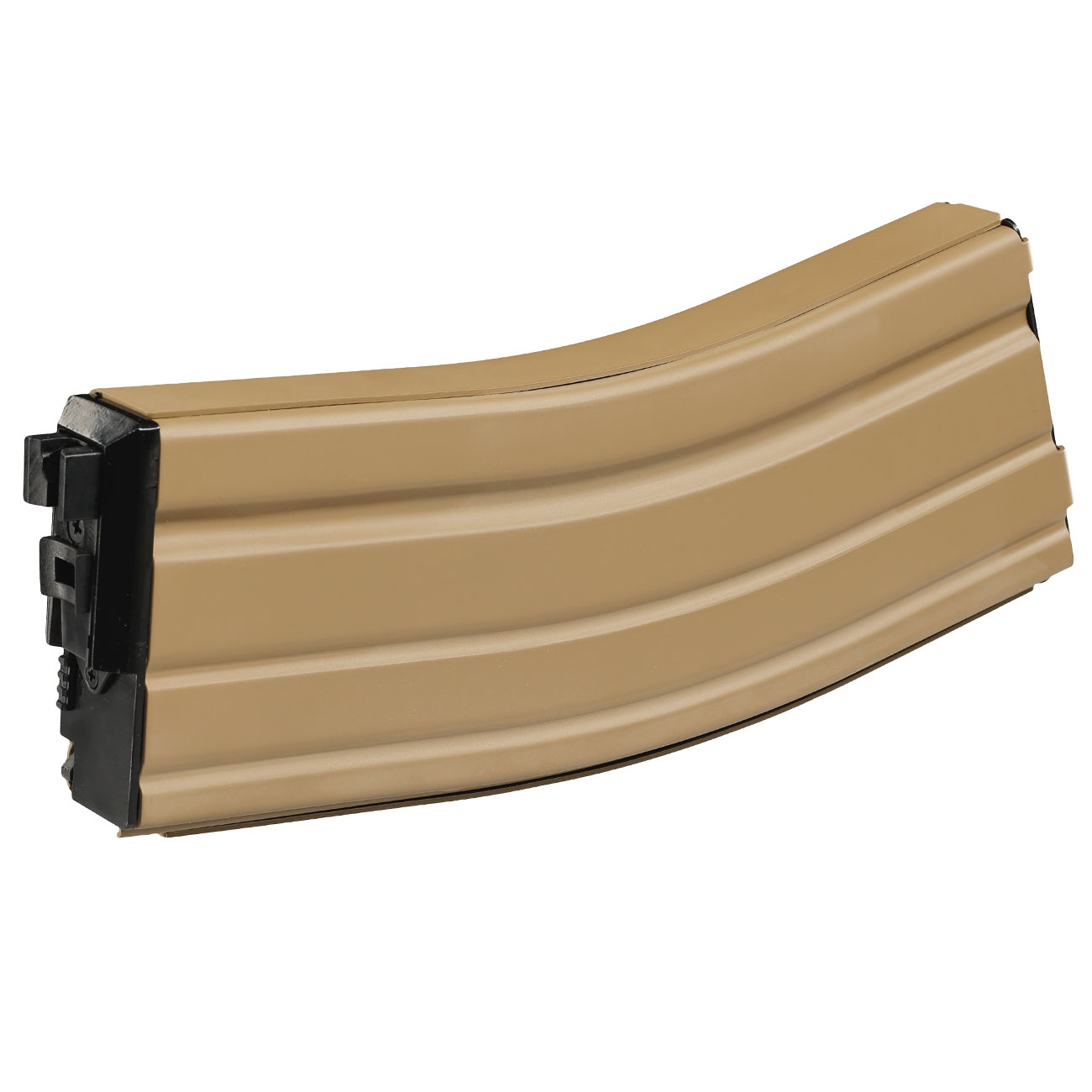Wei-ETech M4 / M16 Open Bolt GBB Low-Cap Magazin 30 Schuss tan - Version 3 - CO2 Version