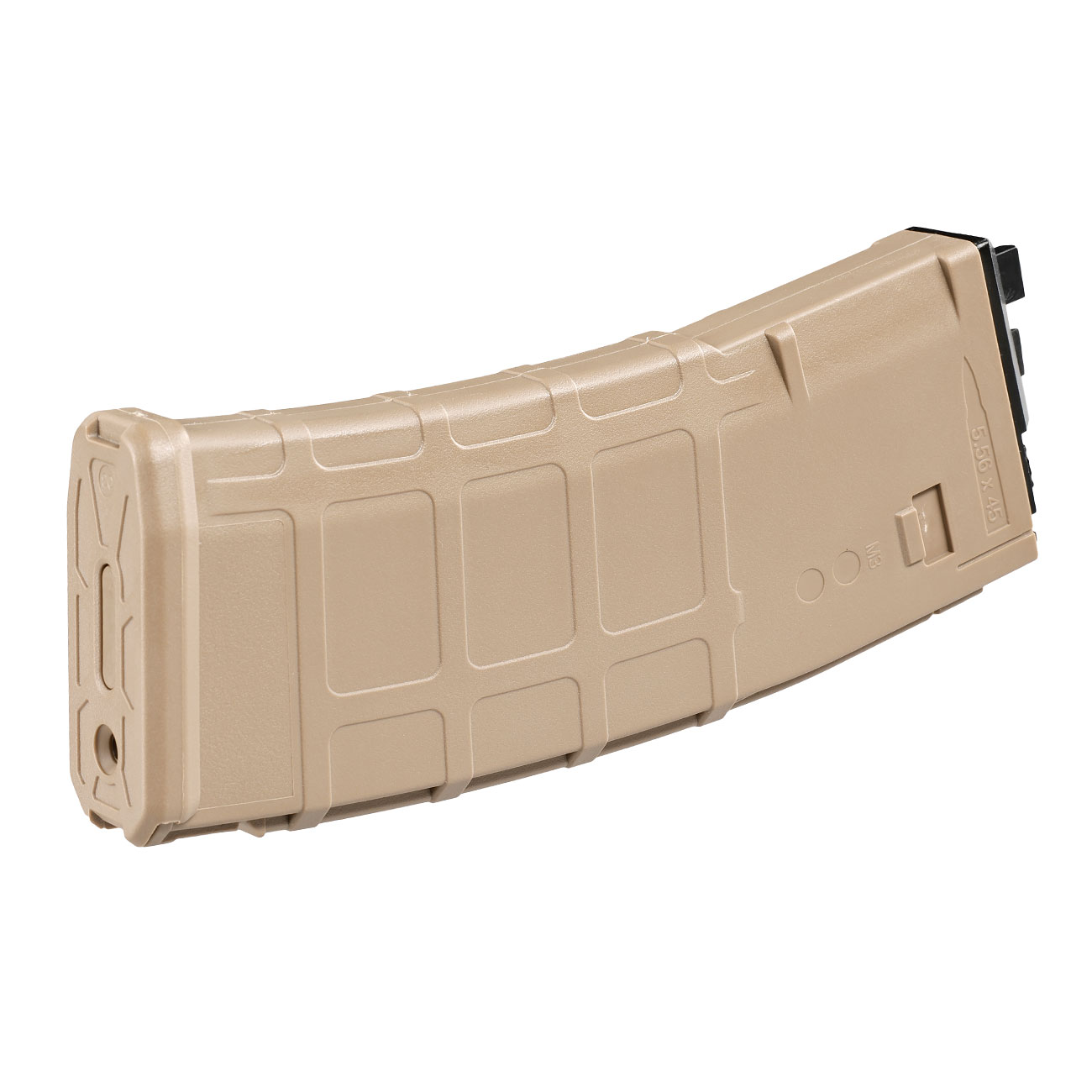 Wei-ETech M4 / M16 Open Bolt GBB Low-Cap P-Style Magazin 30 Schuss tan - Version 3 - Softairgas Version Bild 1