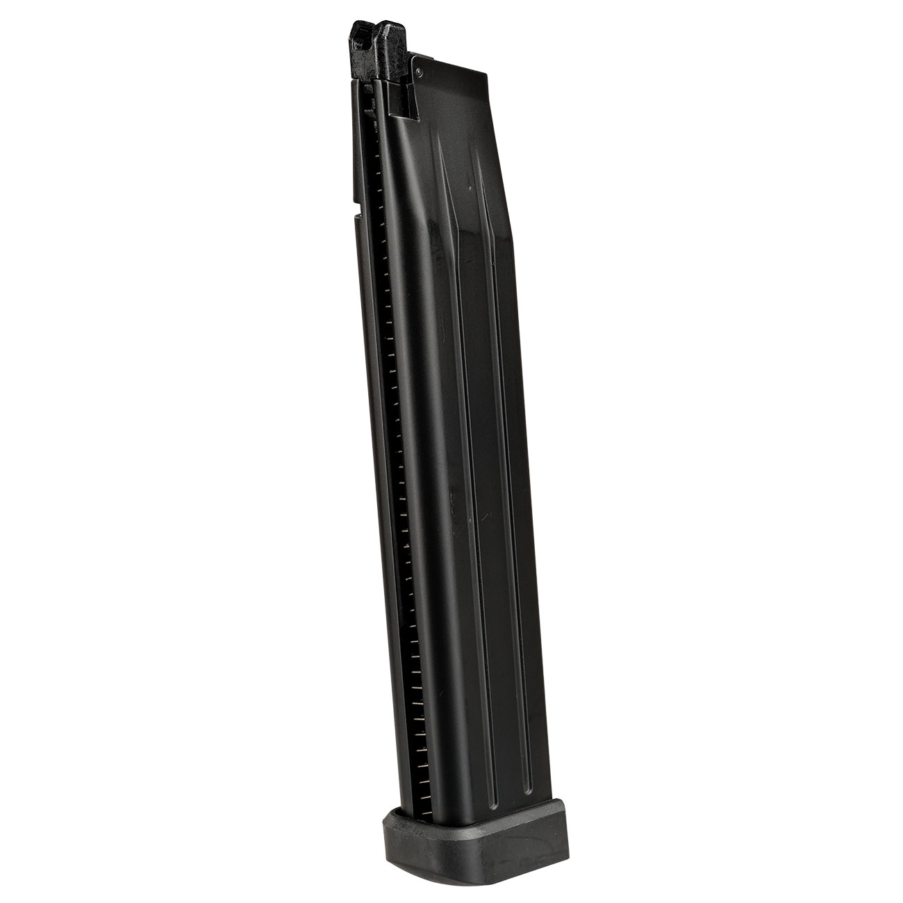 Wei-ETech Hi-Capa 3.8 / 4.3 / 5.1 / 5.2 / P14 GBB Magazin 50 Schuss Extended schwarz - Softairgas Version