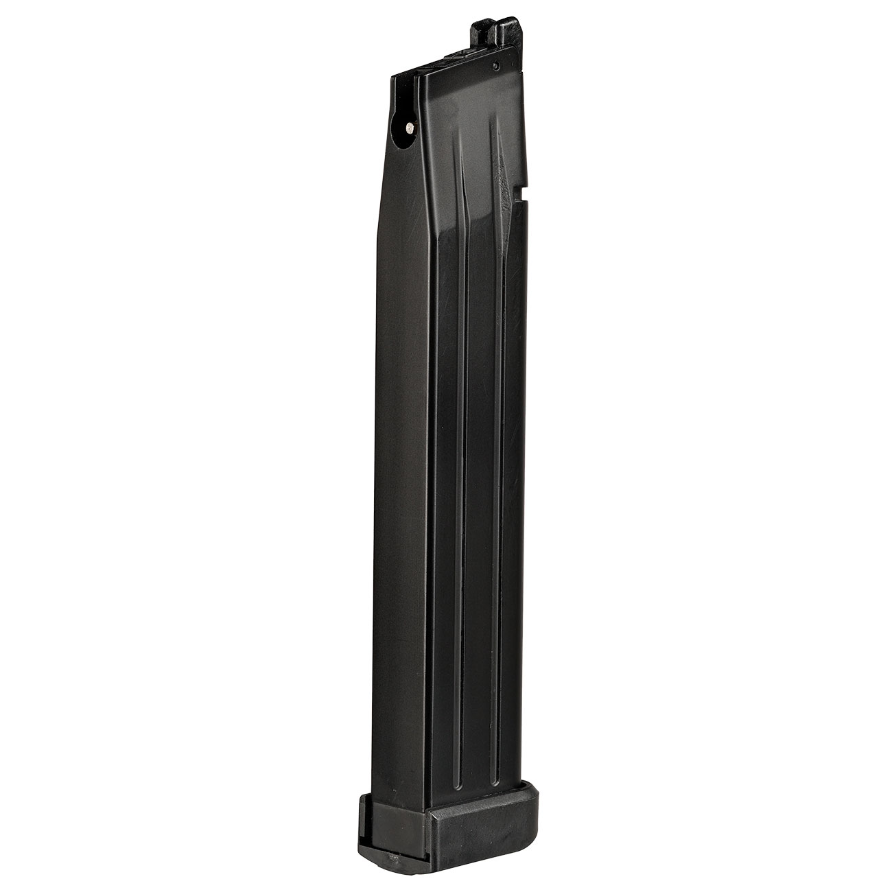 Wei-ETech Hi-Capa 3.8 / 4.3 / 5.1 / 5.2 / P14 GBB Magazin 50 Schuss Extended schwarz - Softairgas Version Bild 1
