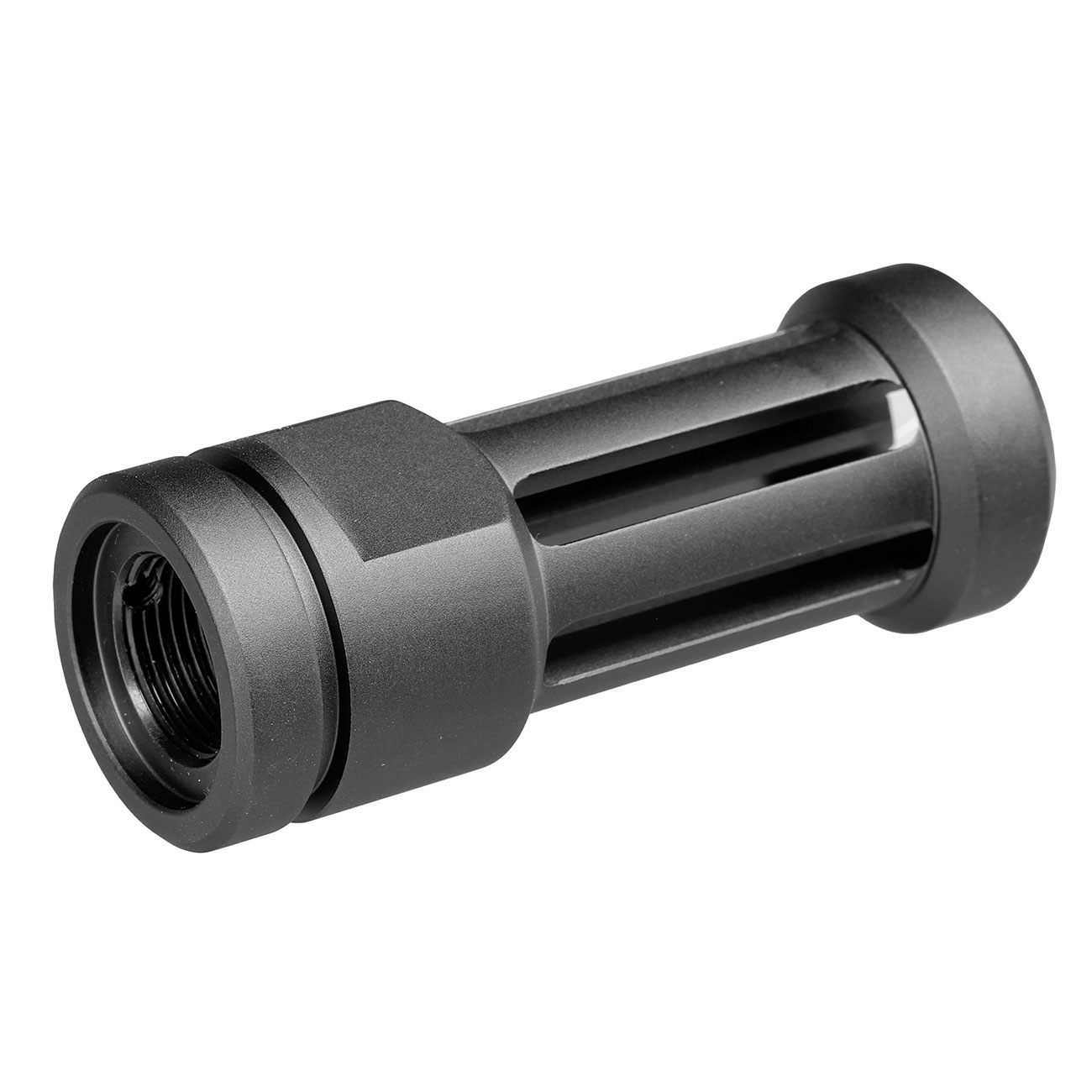 CTM R-Style Aluminium Flash-Hider schwarz 14mm- Bild 2