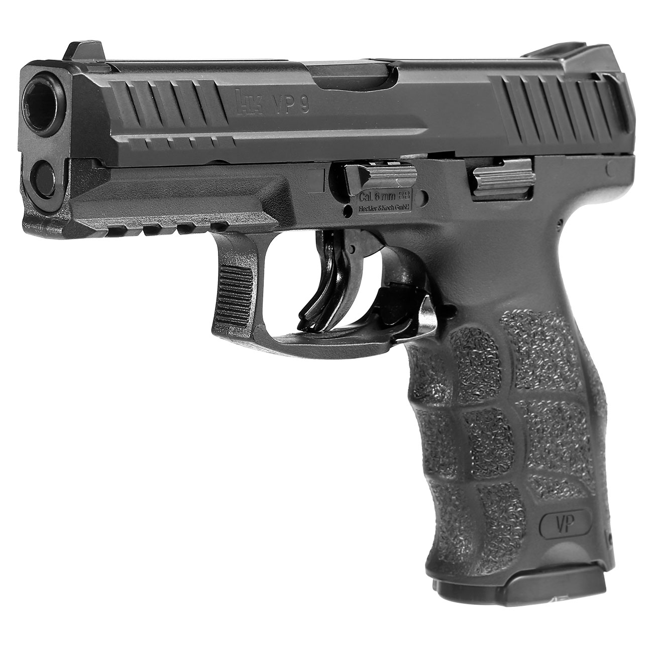 Umarex Heckler & Koch VP9 HME mit Metallschlitten Springer 6mm BB schwarz