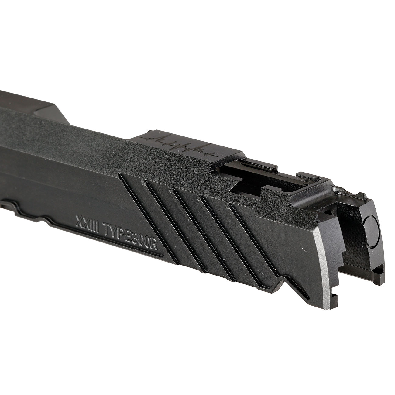 Dr. Black Type 300R CNC 6063 Aluminium Schlitten f. Tokyo Marui Hi-Capa 5.1 GBB schwarz Bild 9