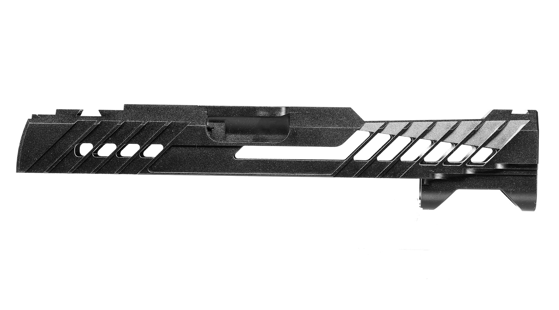 Dr. Black Type 706 CNC 6063 Aluminium Schlitten f. Tokyo Marui Hi-Capa 5.1 GBB schwarz Bild 4