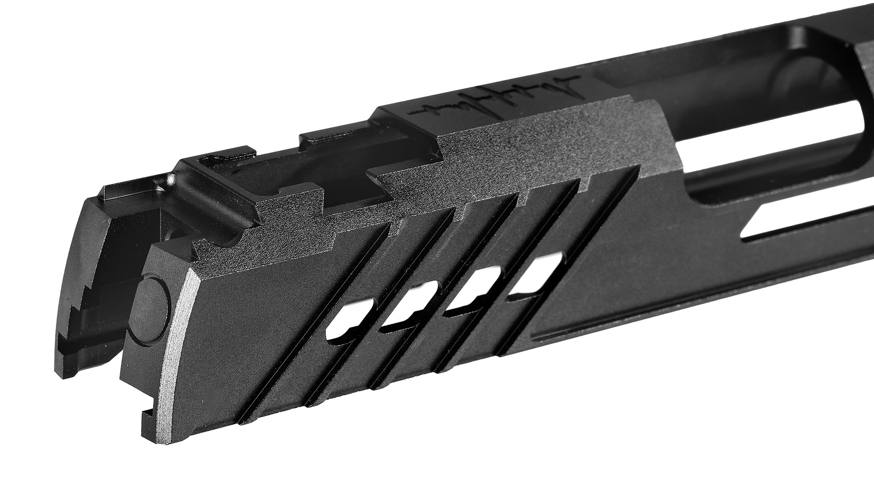 Dr. Black Type 706 CNC 6063 Aluminium Schlitten f. Tokyo Marui Hi-Capa 5.1 GBB schwarz Bild 8