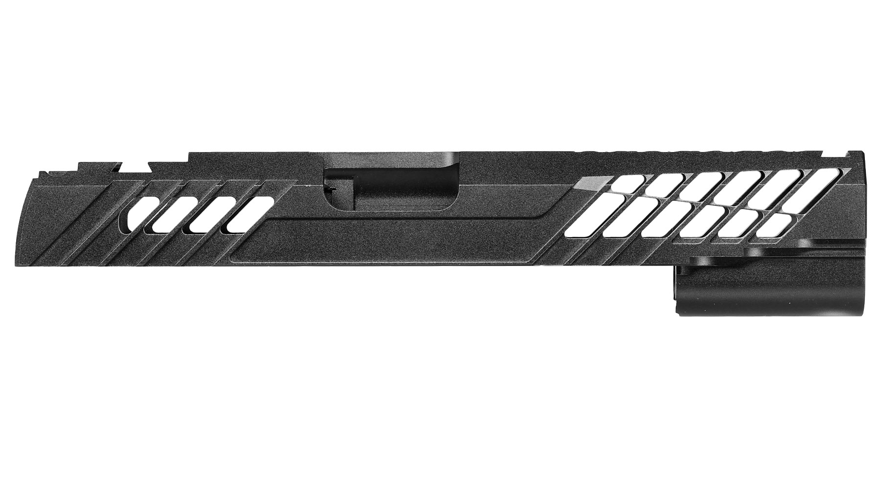 Dr. Black Type 777 CNC 6063 Aluminium Schlitten f. Tokyo Marui Hi-Capa 5.1 GBB schwarz Bild 4