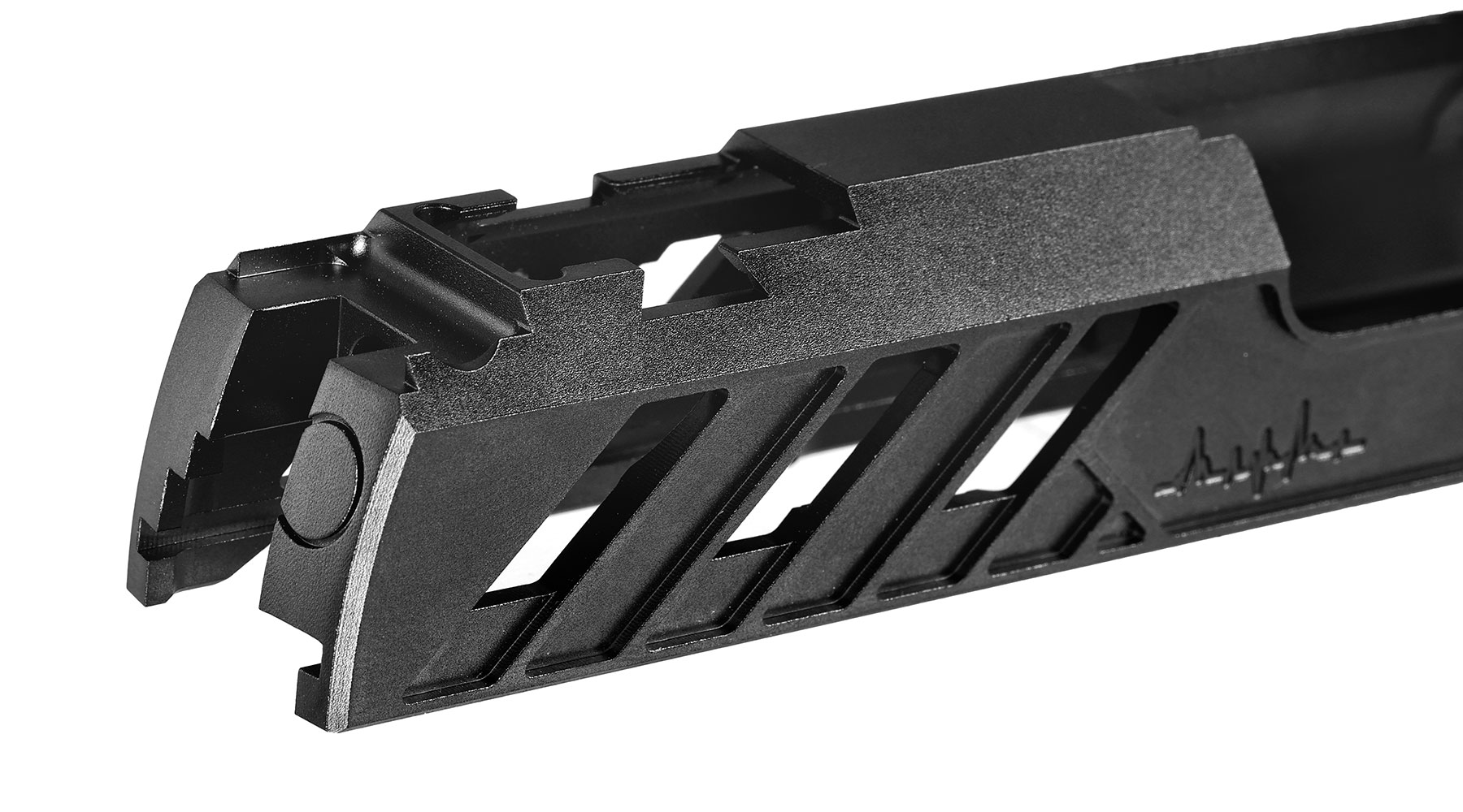 Dr. Black Type 505 CNC 6063 Aluminium Schlitten f. Tokyo Marui Hi-Capa 5.1 GBB schwarz Bild 10