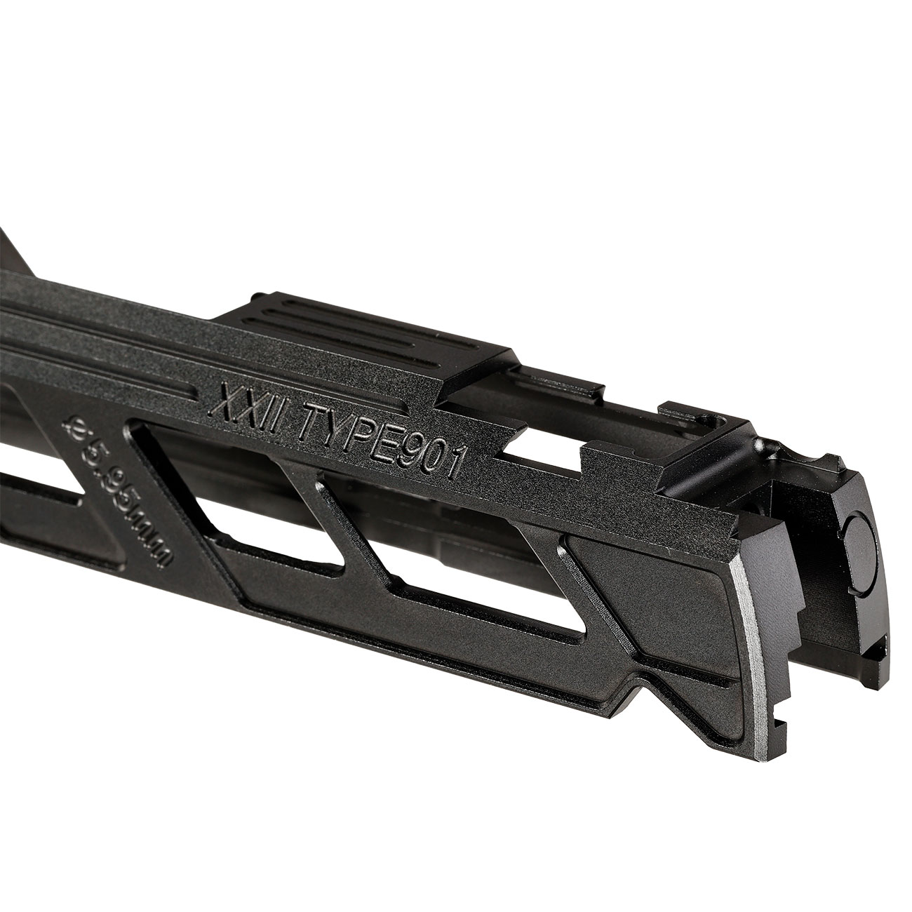 Dr. Black Type 901 CNC 6063 Aluminium Schlitten f. Tokyo Marui Hi-Capa 5.1 GBB schwarz Bild 9