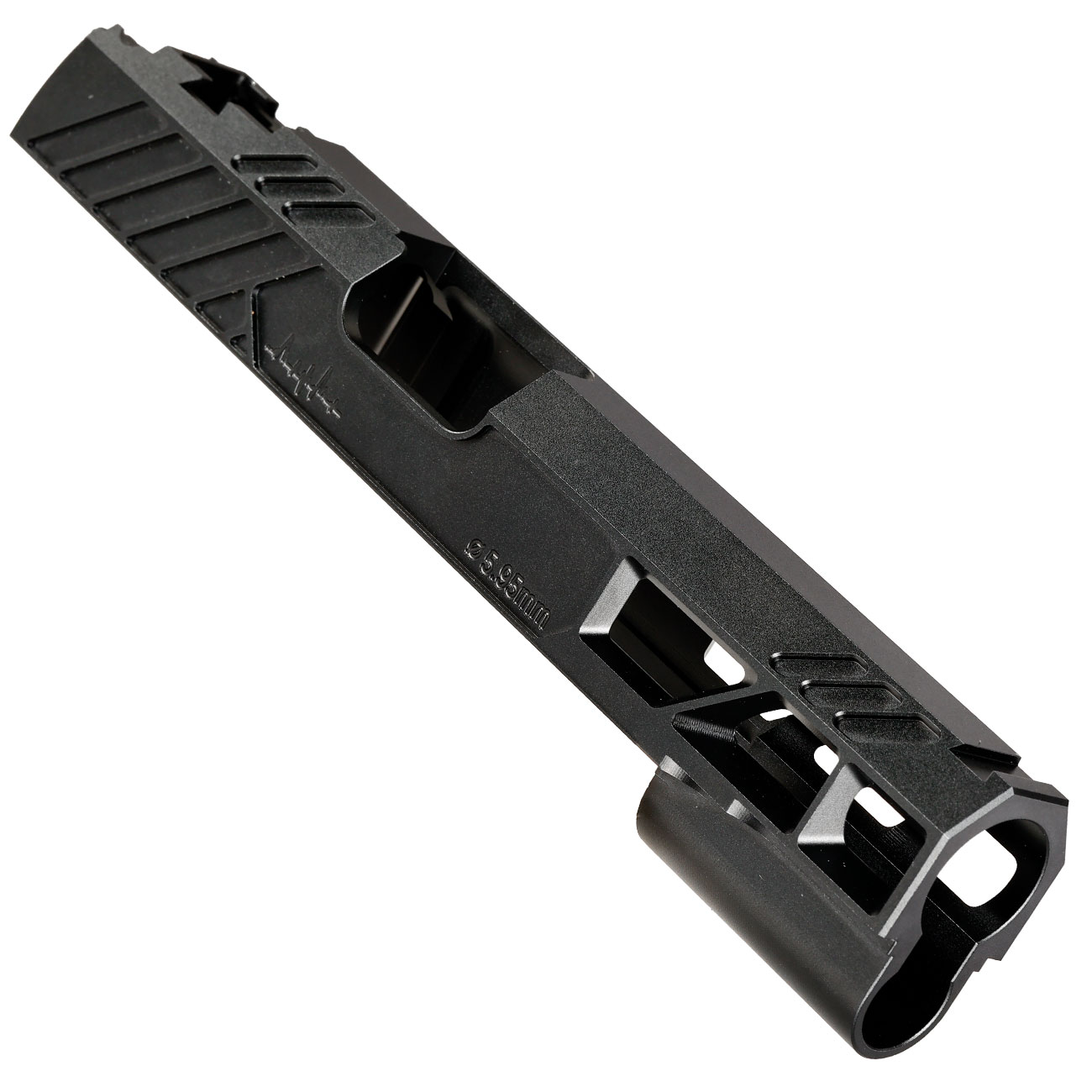 Dr. Black Type 507 CNC 6063 Aluminium Schlitten f. Tokyo Marui Hi-Capa 5.1 GBB schwarz Bild 1