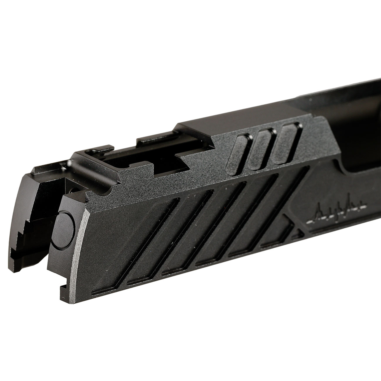 Dr. Black Type 507 CNC 6063 Aluminium Schlitten f. Tokyo Marui Hi-Capa 5.1 GBB schwarz Bild 10