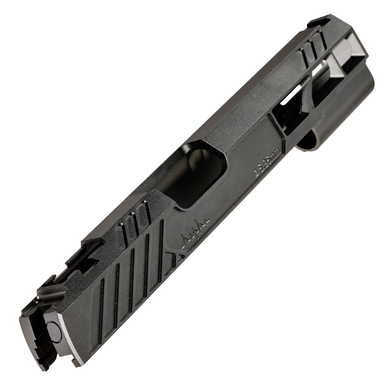 Dr. Black Type 507 CNC 6063 Aluminium Schlitten f. Tokyo Marui Hi-Capa 5.1 GBB schwarz Bild 2