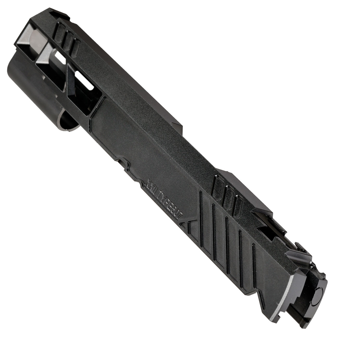 Dr. Black Type 507 CNC 6063 Aluminium Schlitten f. Tokyo Marui Hi-Capa 5.1 GBB schwarz Bild 3