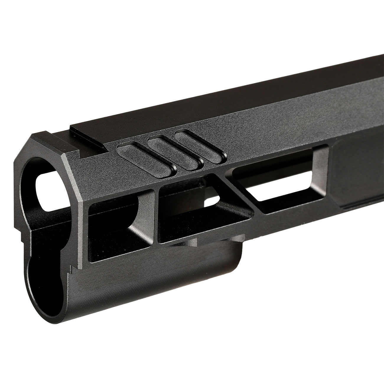 Dr. Black Type 507 CNC 6063 Aluminium Schlitten f. Tokyo Marui Hi-Capa 5.1 GBB schwarz Bild 7