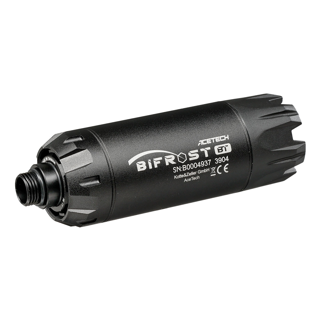 Acetech Tracer Unit mit Bifrost BT Multi-Color Flame Effect Flasher Unit / Chronograph inkl. Akku 14mm- / 11mm+ schwarz Bild 2