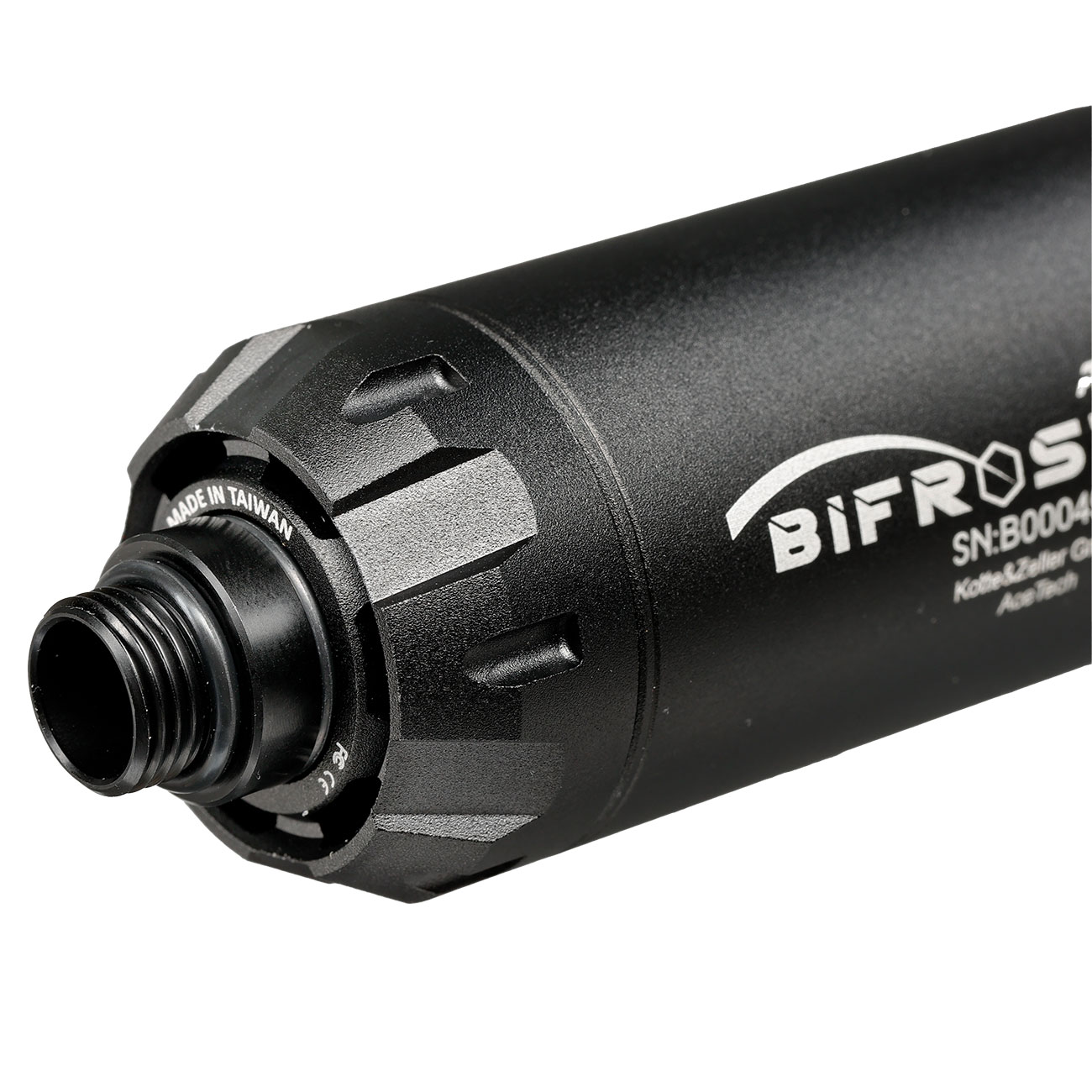 Acetech Tracer Unit mit Bifrost BT Multi-Color Flame Effect Flasher Unit / Chronograph inkl. Akku 14mm- / 11mm+ schwarz Bild 9