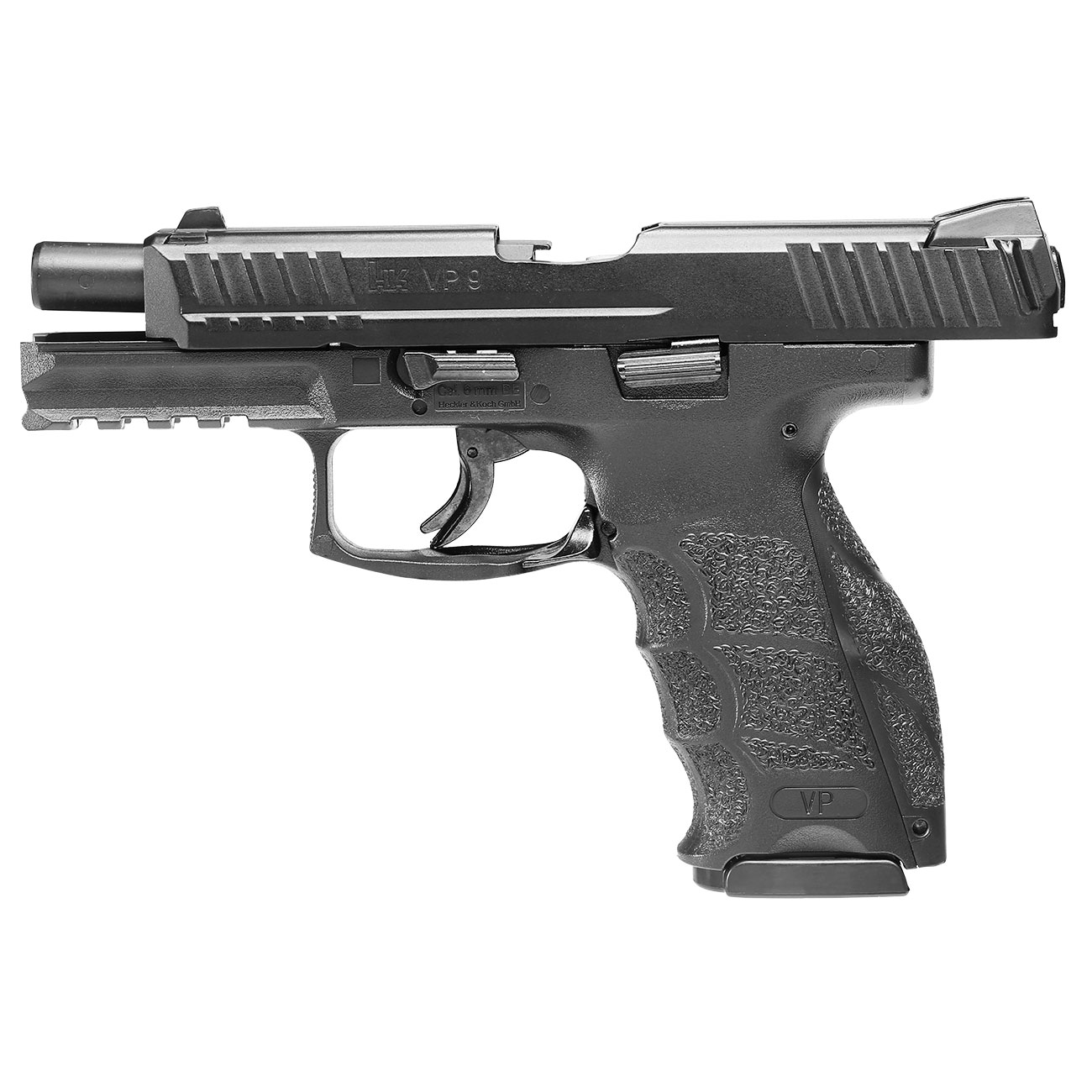 Umarex Heckler & Koch VP9 HME mit Metallschlitten Springer 6mm BB schwarz Bild 1