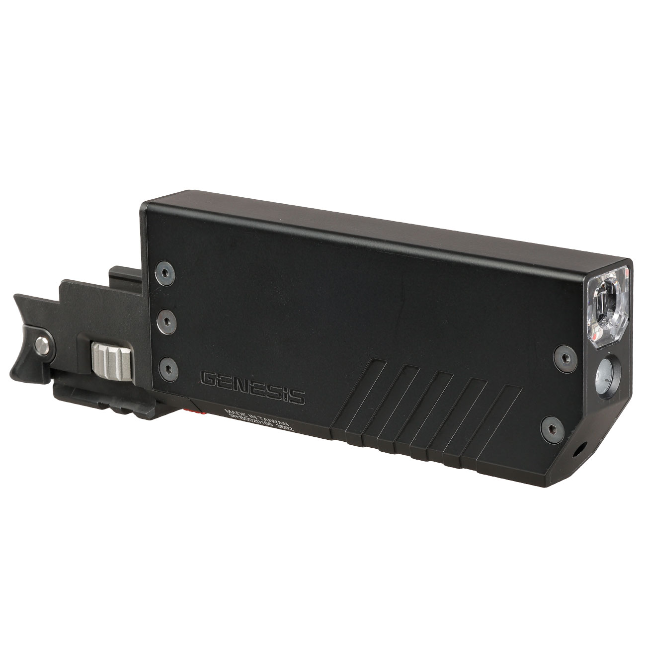 Acetech Genesis Standard Tracer Unit mit Bifrost Multi-Color Flame Effect Flasher Unit inkl. Akku f. G17 GBB Pistolen schwarz Bild 1