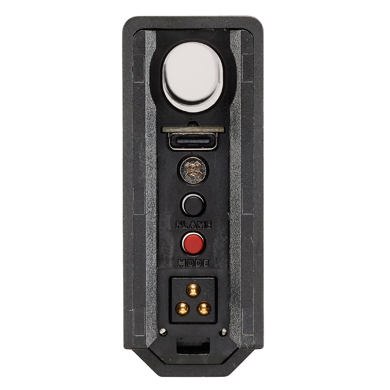 Acetech Genesis Standard Tracer Unit mit Bifrost Multi-Color Flame Effect Flasher Unit inkl. Akku f. G17 GBB Pistolen schwarz Bild 3