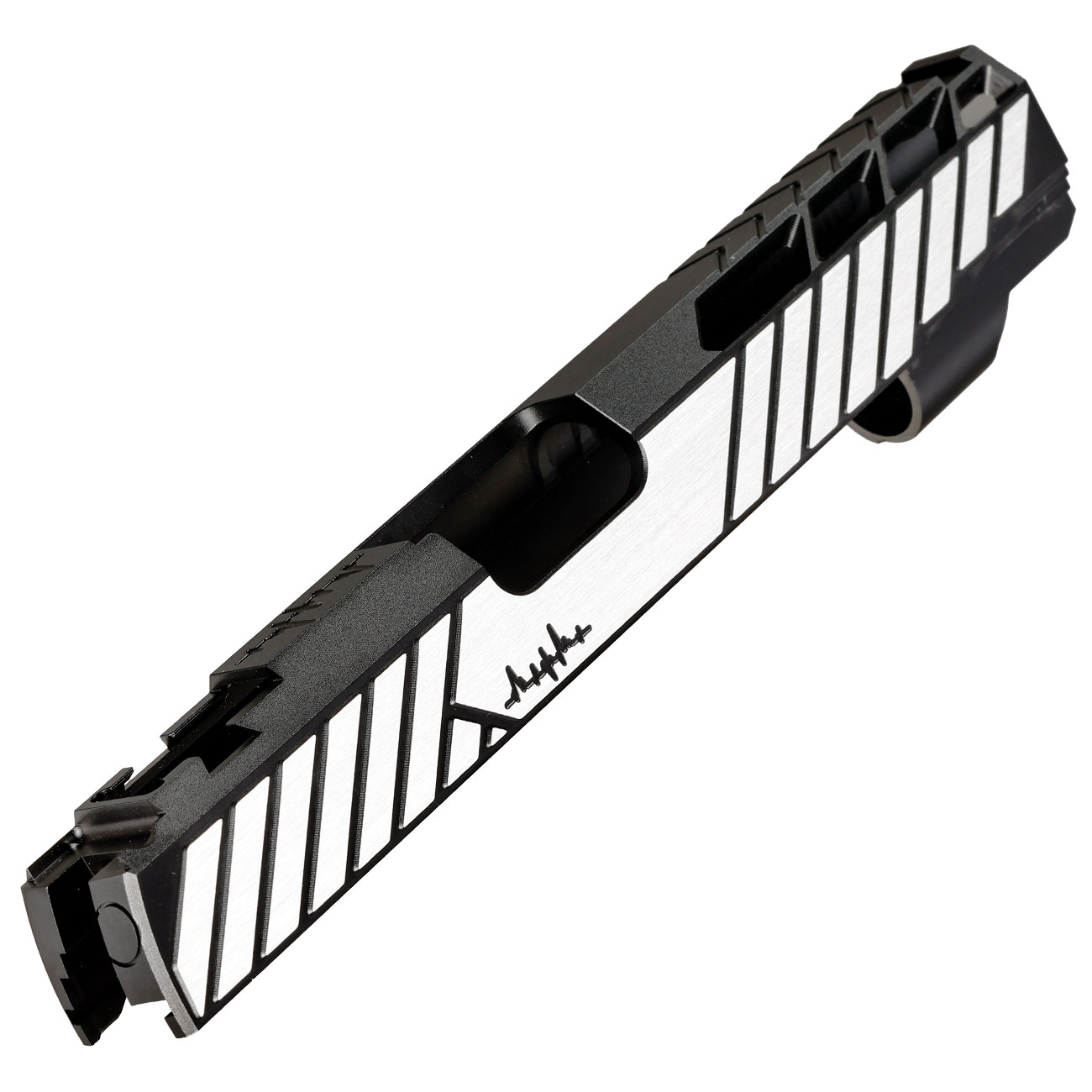 Dr. Black Type 850 CNC 6063 Aluminium Schlitten f. Tokyo Marui Hi-Capa 5.1 GBB schwarz Bild 2