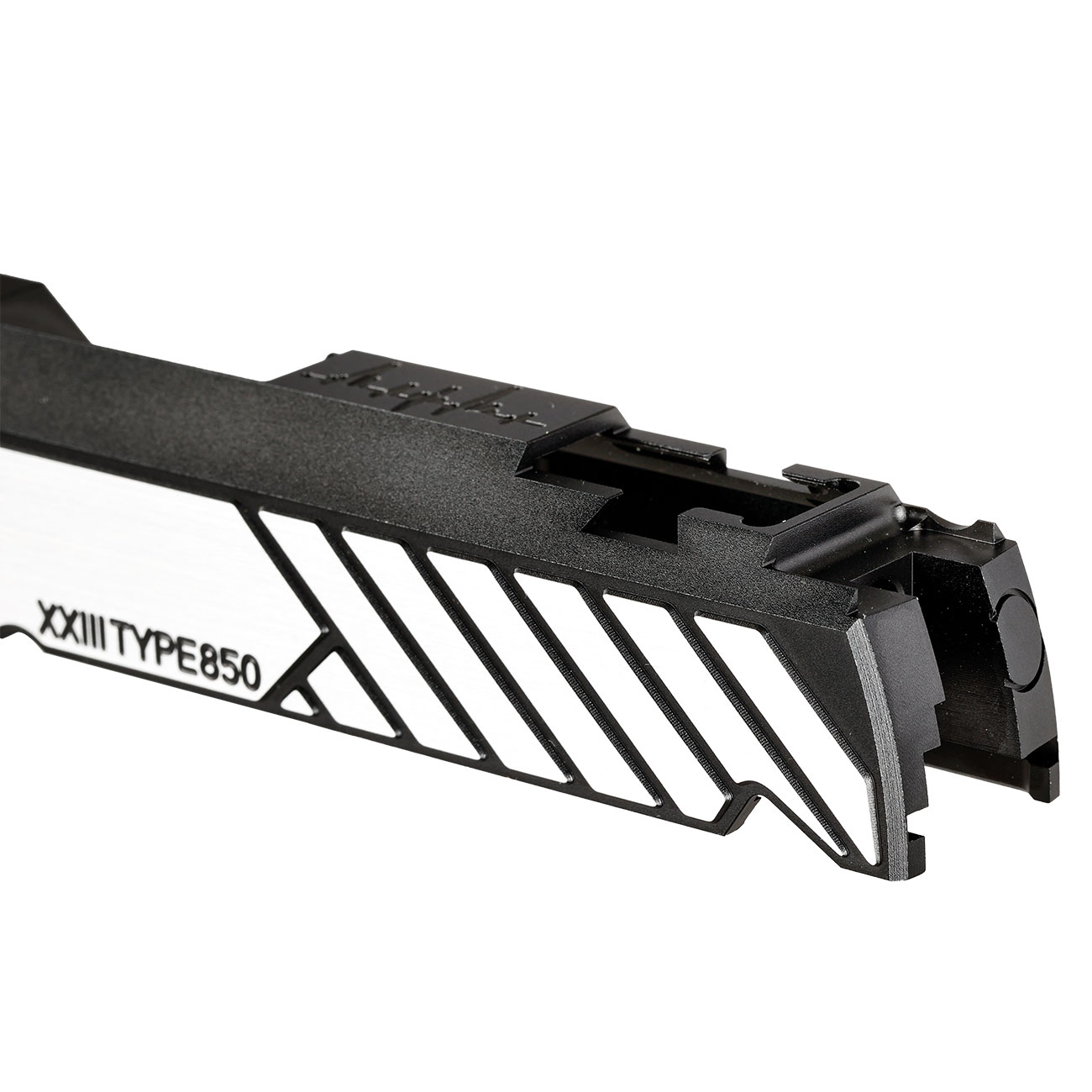 Dr. Black Type 850 CNC 6063 Aluminium Schlitten f. Tokyo Marui Hi-Capa 5.1 GBB schwarz Bild 9