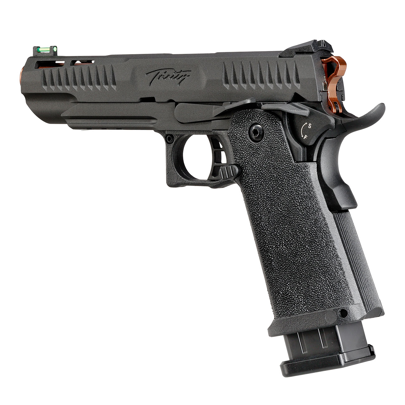 Modify Hi-Capa 5.1 Trinity Vollmetall GBB 6mm BB schwarz / bronze Bild 8