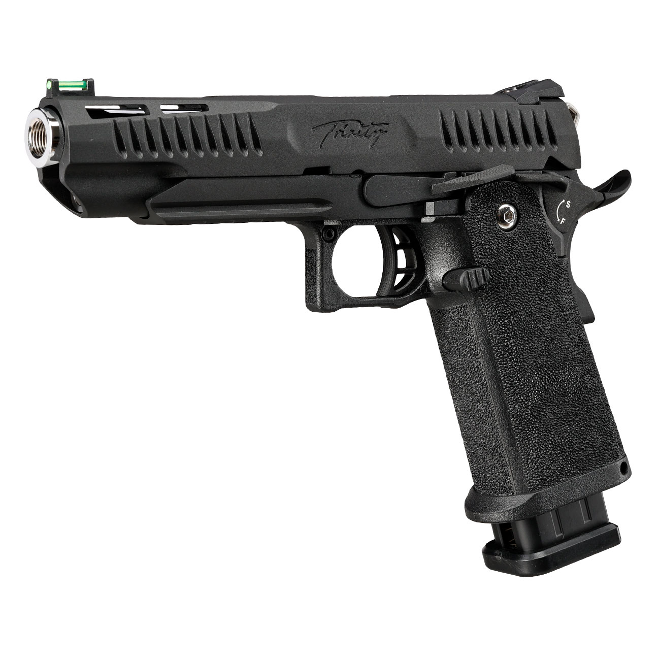 Modify Hi-Capa 5.1 Trinity Vollmetall GBB 6mm BB schwarz / silber