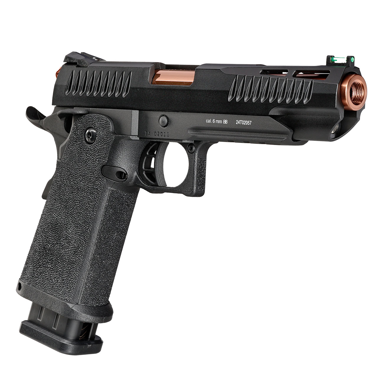 Modify Hi-Capa 5.1 Trinity Metallrahmen / Polymer-Schlitten GBB 6mm BB schwarz / bronze Bild 7