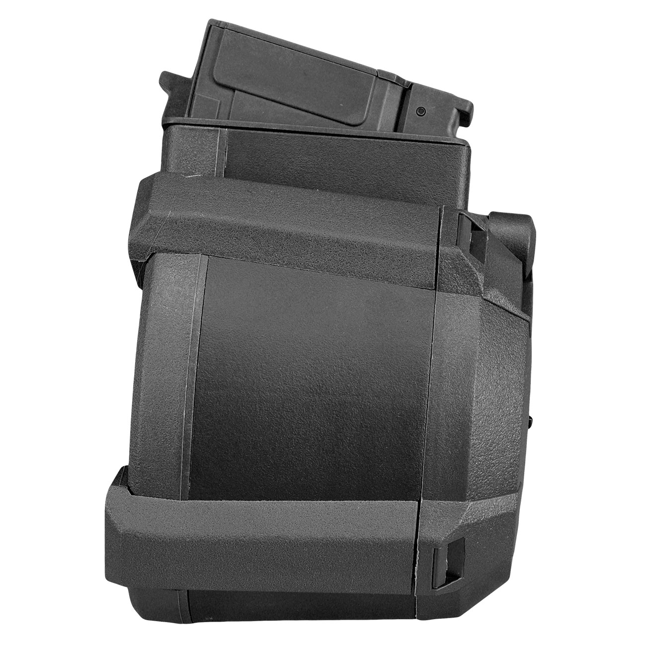 A&K AK D-60 Style Polymer Trommelmagazin 1200 Schuss schwarz - elektrisch Bild 7