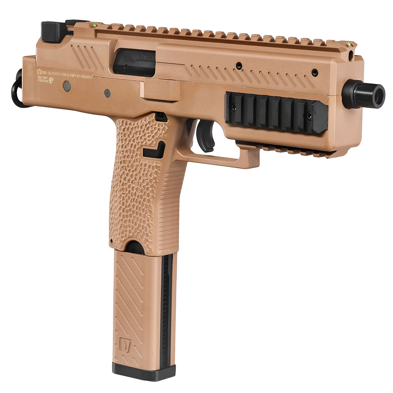 Vorsk VMP-1C Compact Polymer SMG GBB 6mm BB tan Bild 11