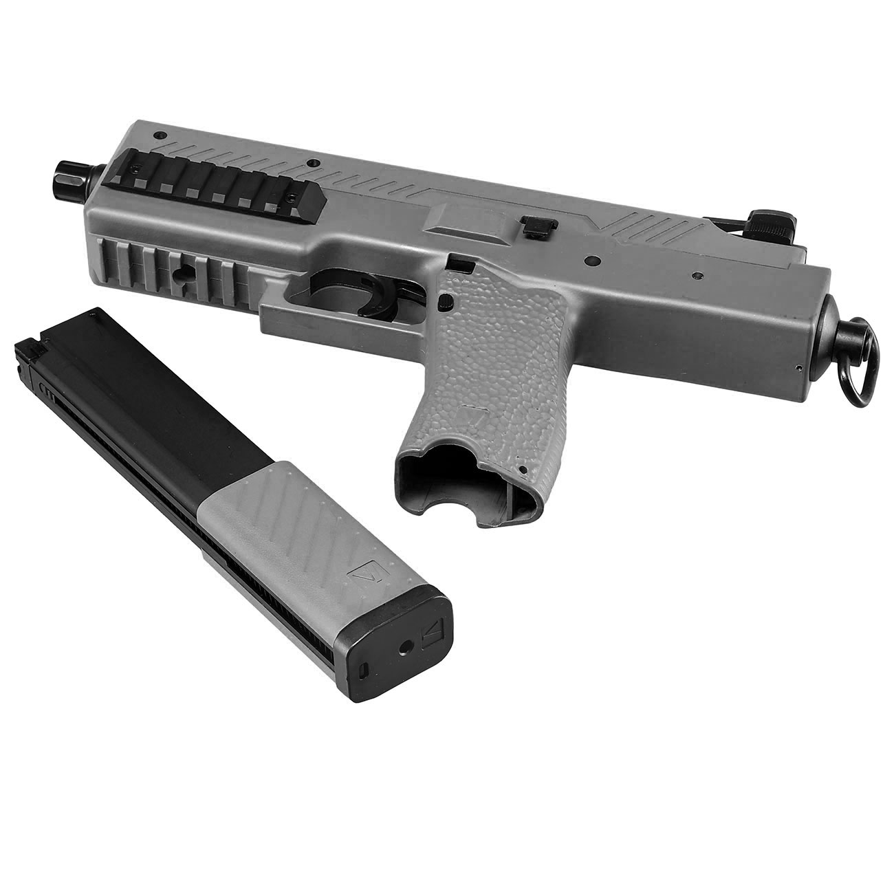 Vorsk VMP-1C Compact Polymer SMG GBB 6mm BB grau Bild 5