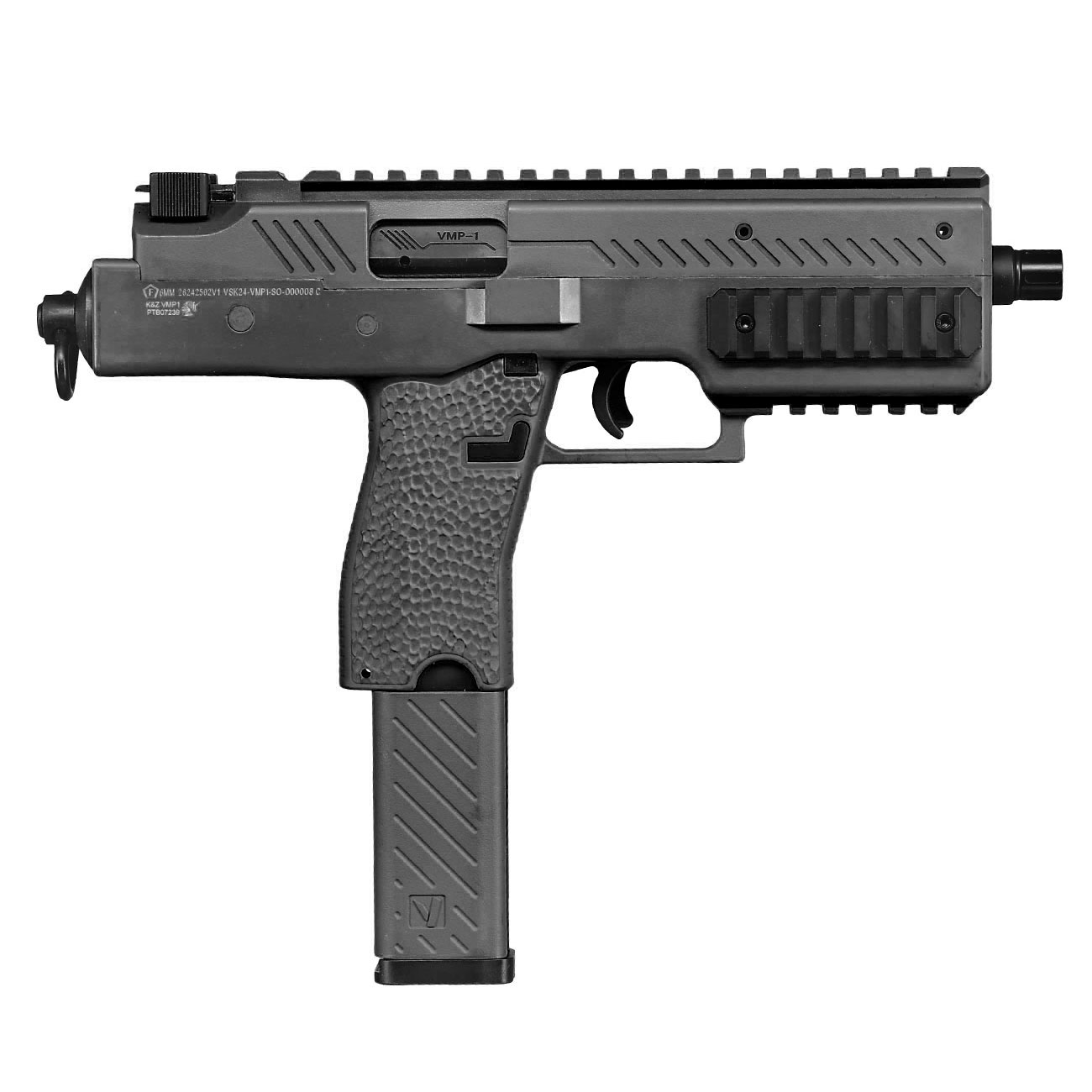 Vorsk VMP-1C Compact Polymer SMG GBB 6mm BB schwarz Bild 2