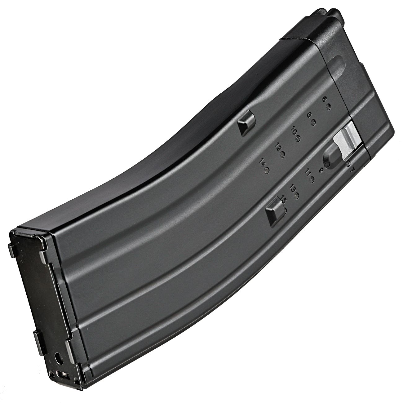 VFC T91 SOC GBB Magazin Low-Cap 30 Schuss f. VFC T91 / M4 / HK416 GBB Serie schwarz - Version 3 Bild 1