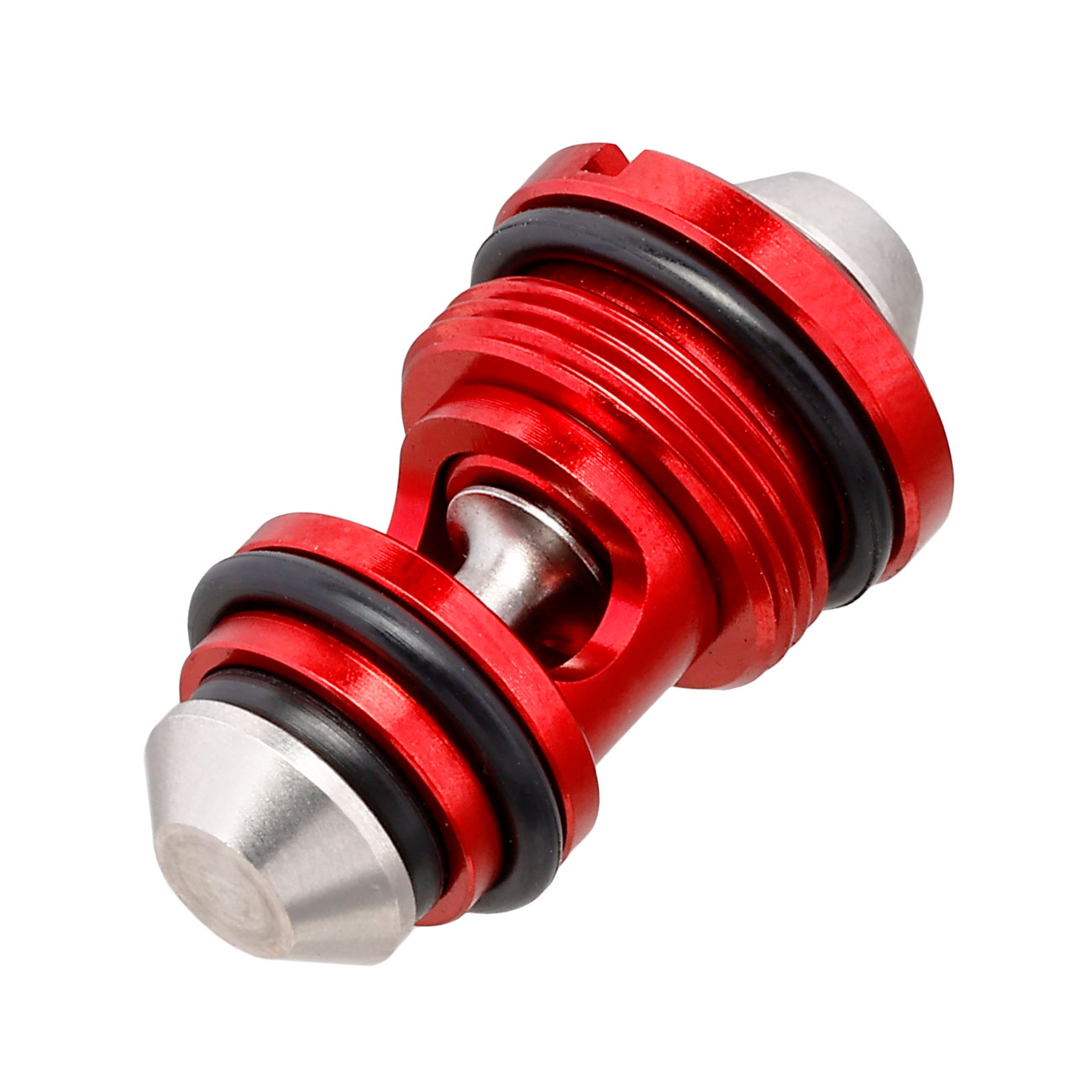 Nine Ball Aluminium High Power Magazinventil f. AAC AAP-01 GBB Serie rot Bild 1