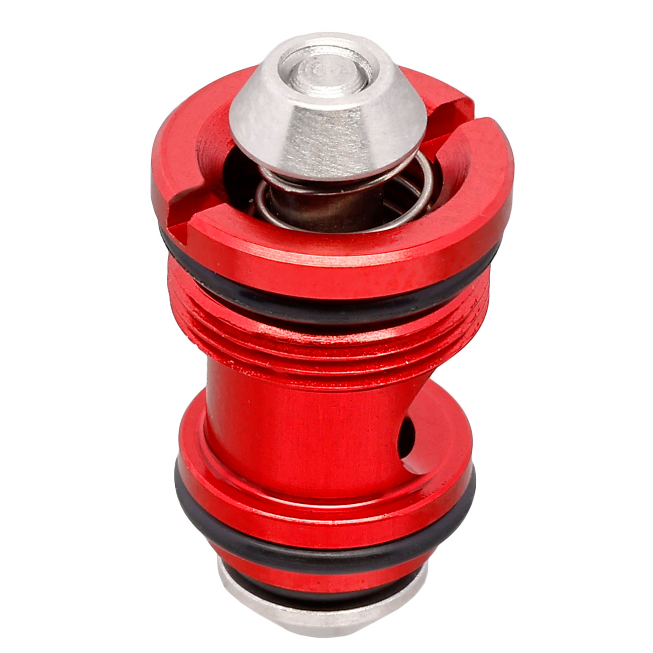Nine Ball Aluminium High Power Magazinventil f. AAC AAP-01 GBB Serie rot Bild 2