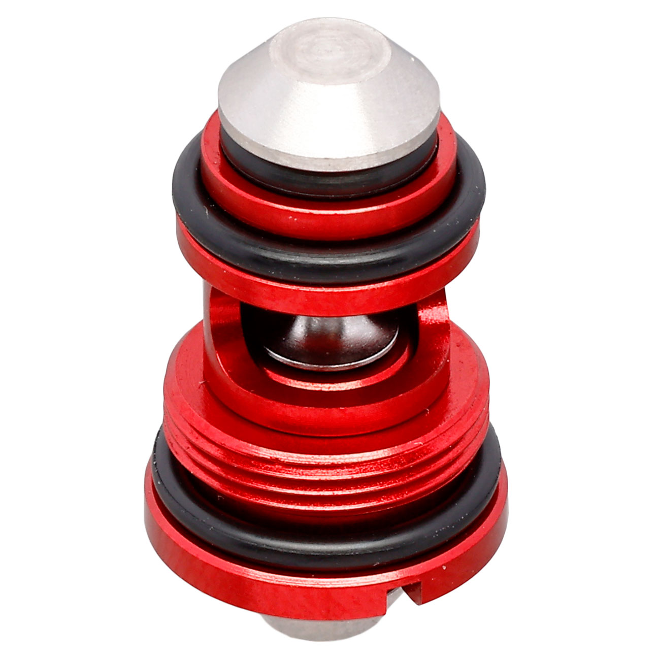Nine Ball Aluminium High Power Magazinventil f. AAC AAP-01 GBB Serie rot Bild 3