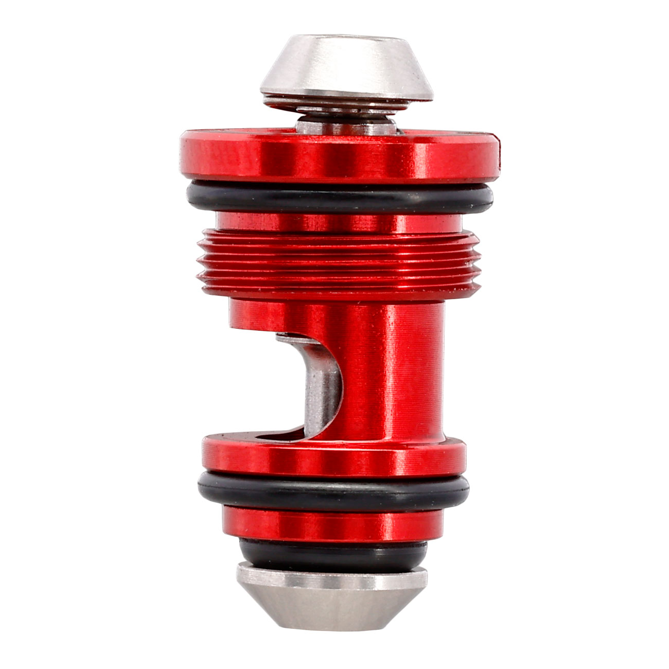 Nine Ball Aluminium High Power Magazinventil f. AAC AAP-01 GBB Serie rot Bild 4