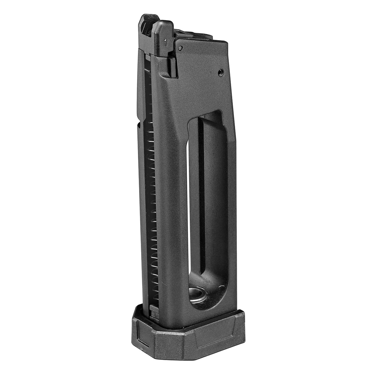 KJ Works KP-19 / Hi-Capa 5.1 GBB Magazin 25 Schuss schwarz - CO2 Version