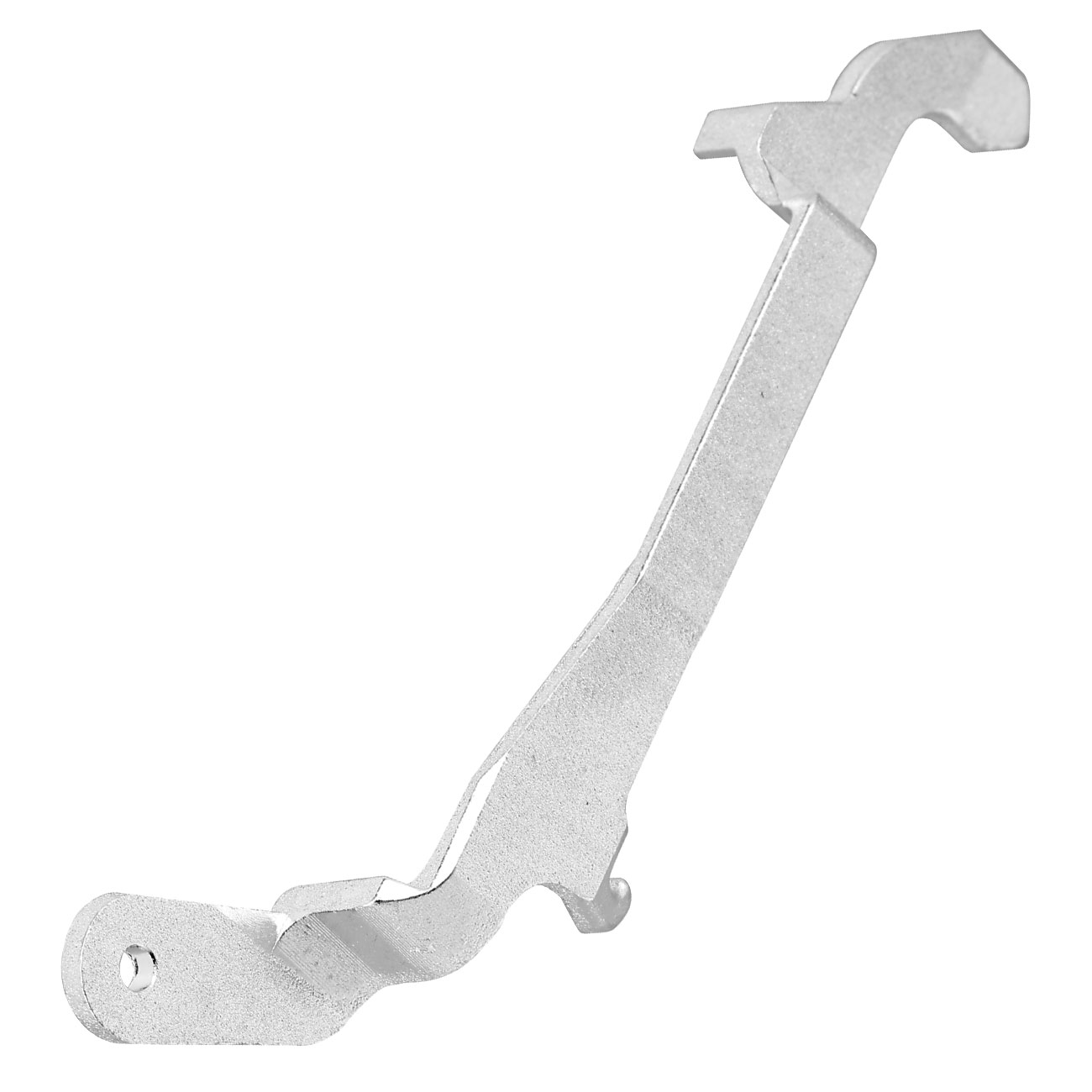 CowCow Stahl Abzughebel / Trigger Lever f. Action Army AAP-01 GBB Pistolen silber Bild 3