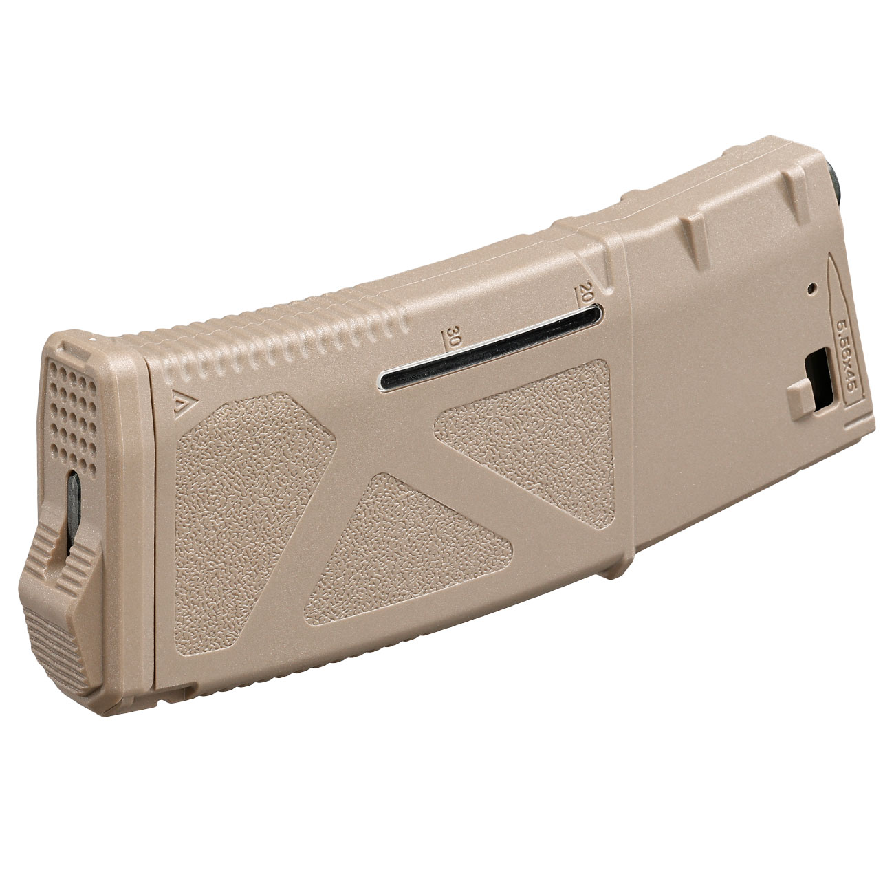 Arcturus M4 / M16 MOD1 Style Polymer-Magazin MilSim / Mid-Cap 30 / 130 Schuss tan Bild 1