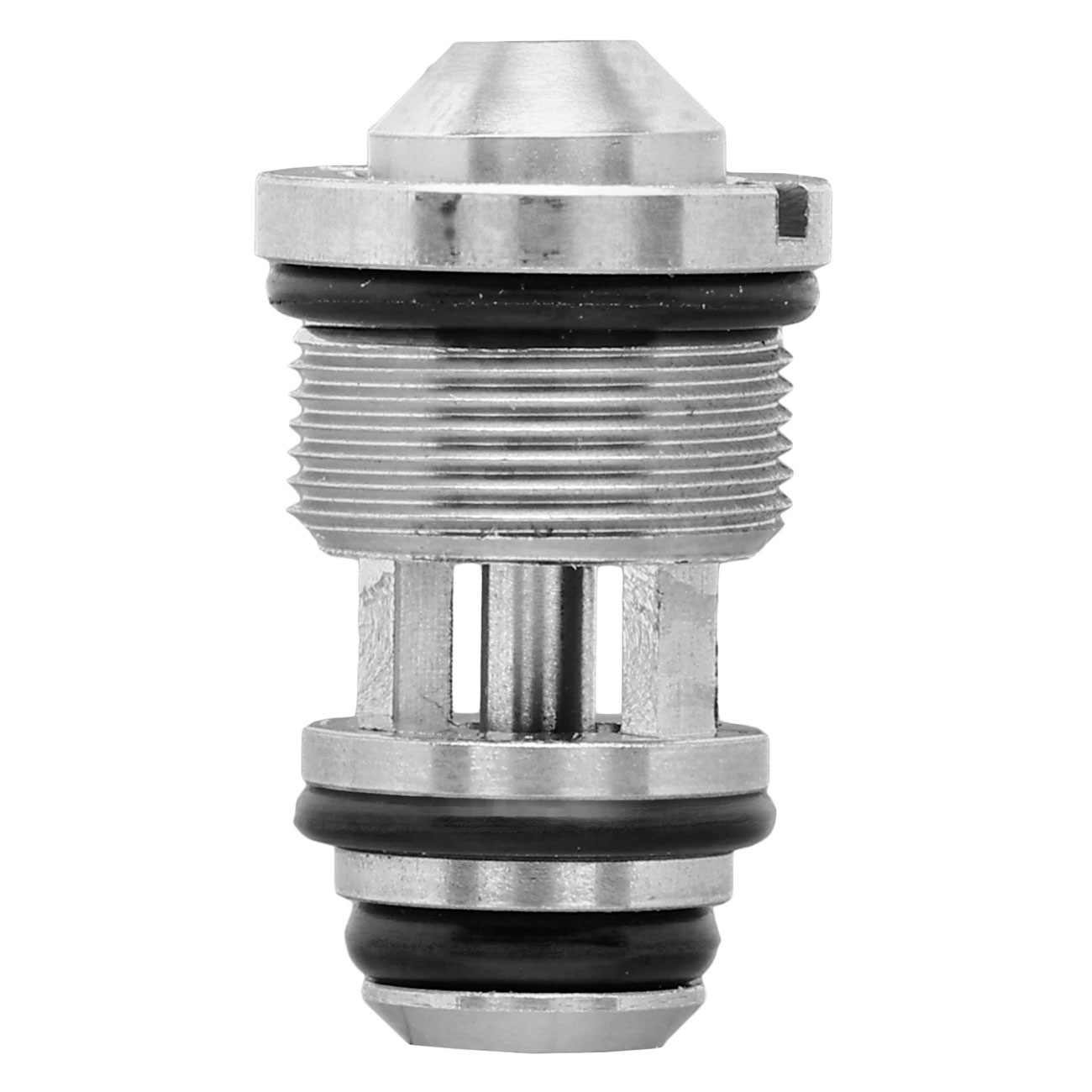 AMG Edelstahl High Output Magazin-Auslassventil f. Action Army AAP-01 GBB Pistolen silber Bild 4