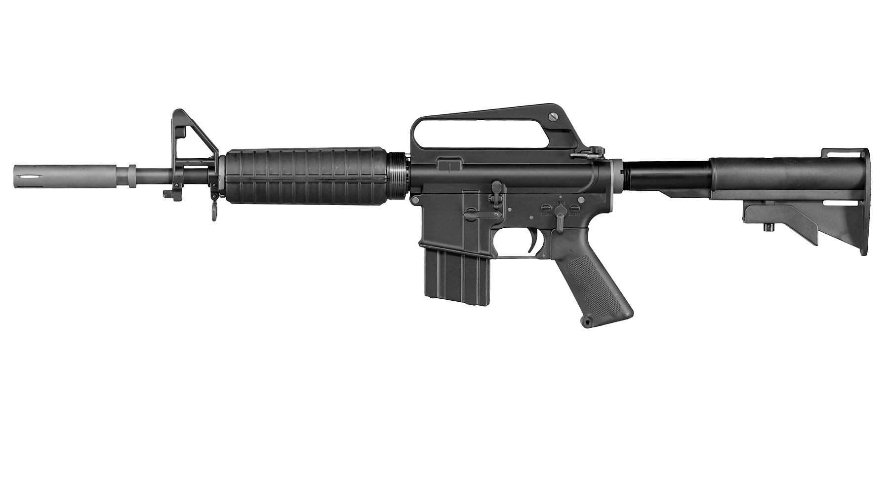 Wei-ETech XM177 E2 Vollmetall AWSS Open-Bolt GBB 6mm BB schwarz - Version 3 Bild 1