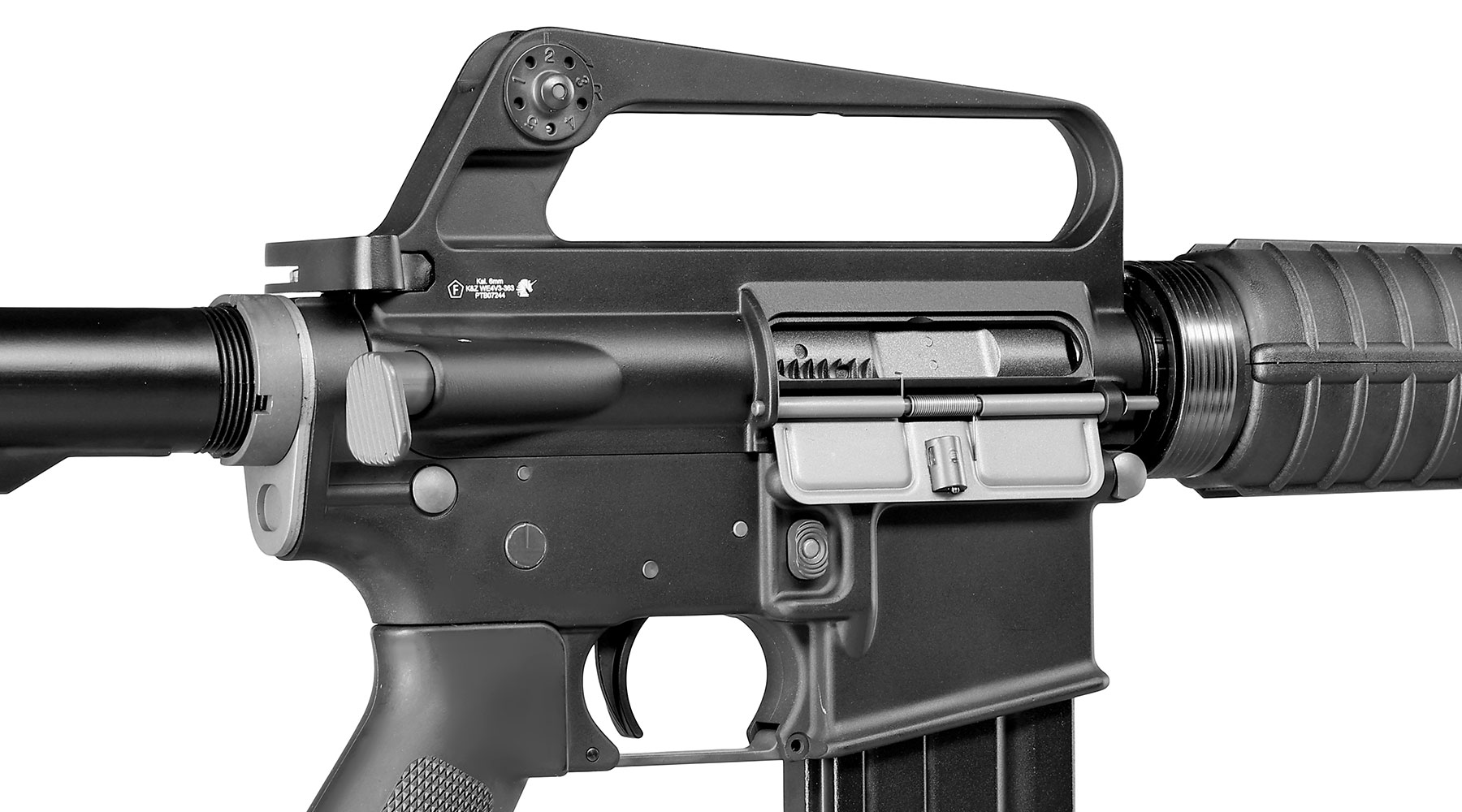 Wei-ETech XM177 E2 Vollmetall AWSS Open-Bolt GBB 6mm BB schwarz - Version 3 Bild 8