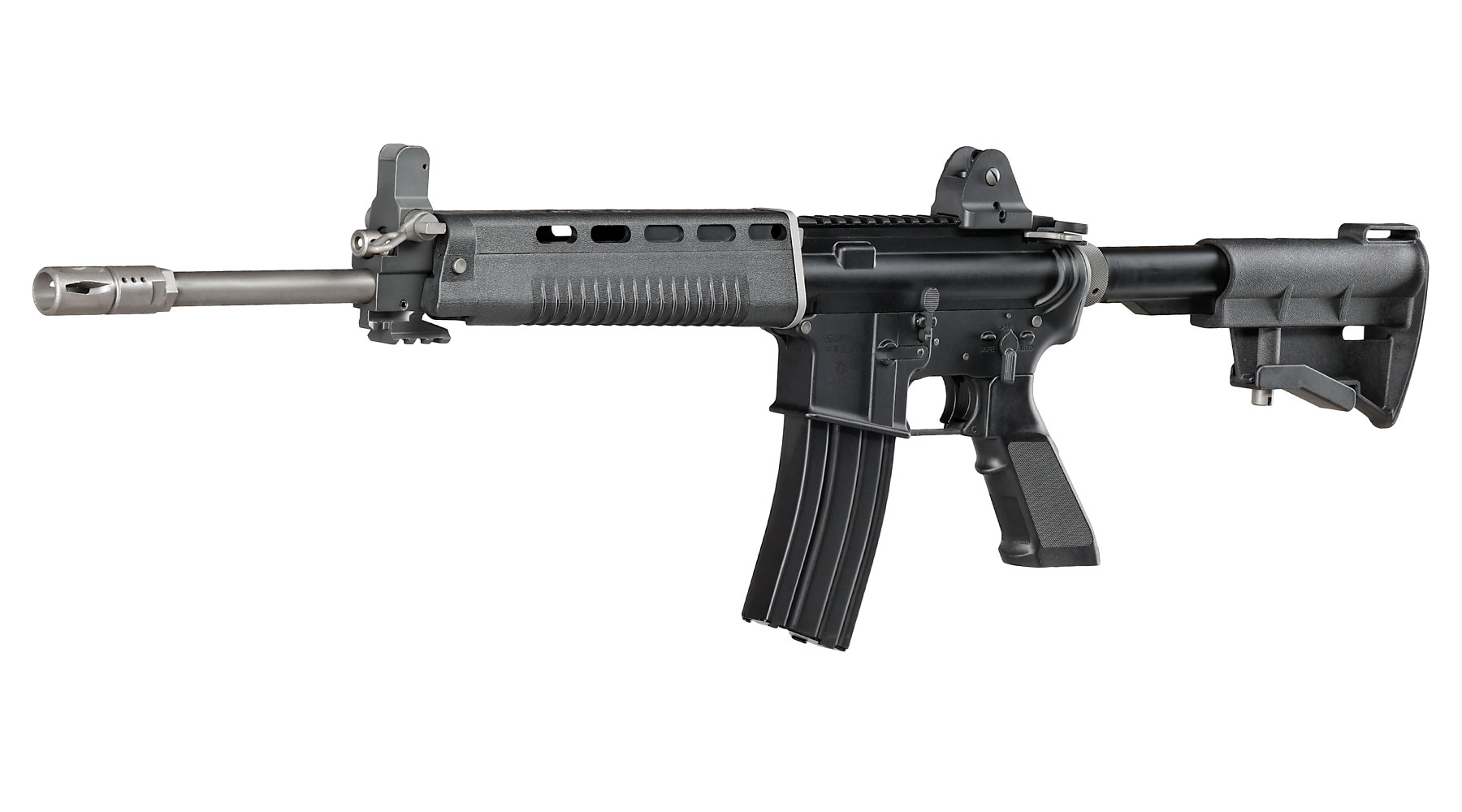 Wei-ETech T91 Assault Rifle Vollmetall AWSS Open-Bolt GBB 6mm BB schwarz - Version 3