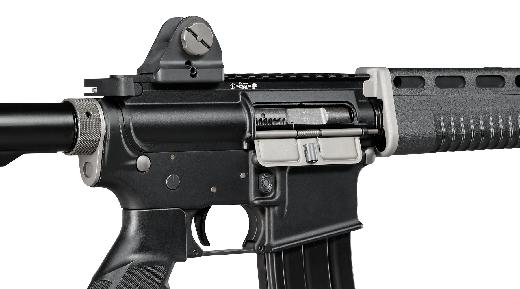 Wei-ETech T91 Assault Rifle Vollmetall AWSS Open-Bolt GBB 6mm BB schwarz - Version 3 Bild 8
