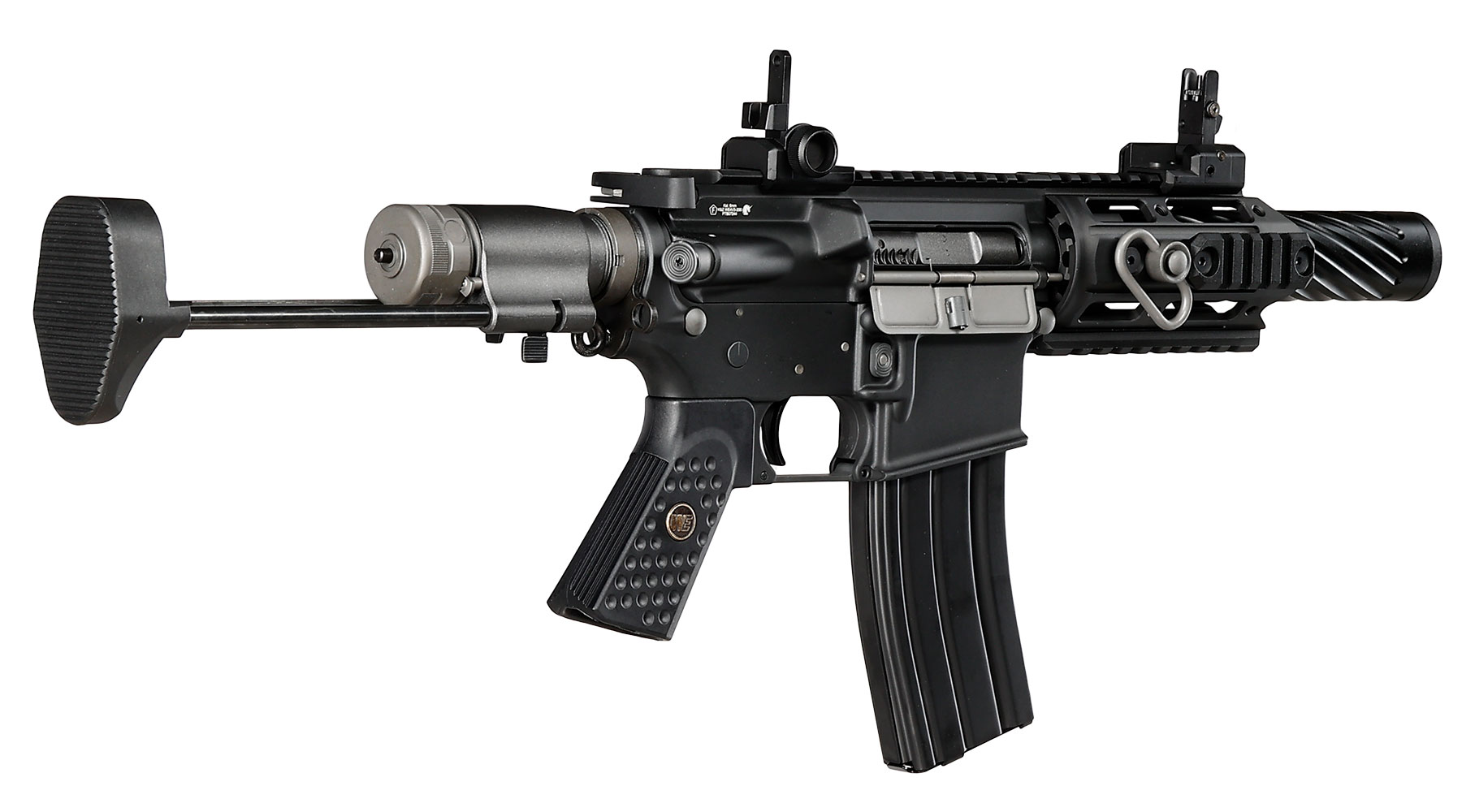 Wei-ETech M4 R5C PDW Vollmetall AWSS Open-Bolt GBB 6mm BB schwarz - Version 3 Bild 3