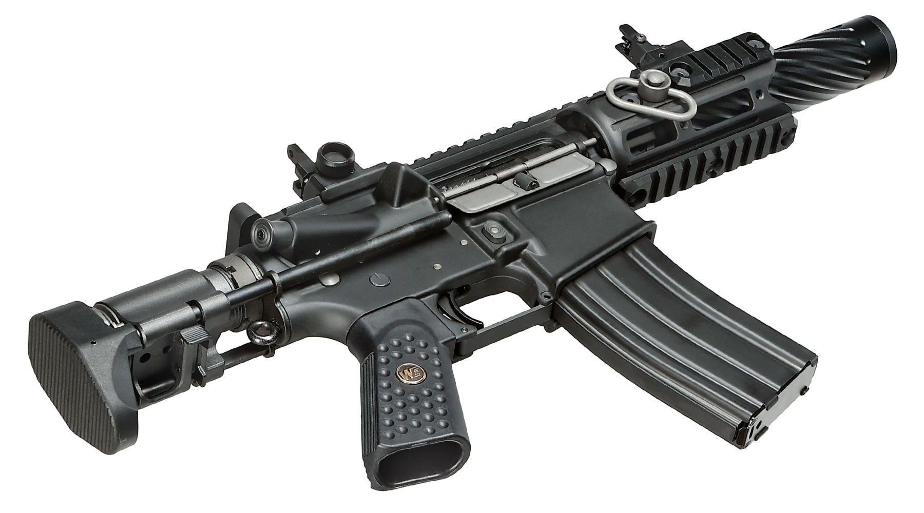 Wei-ETech M4 R5C PDW Vollmetall AWSS Open-Bolt GBB 6mm BB schwarz - Version 3 Bild 4