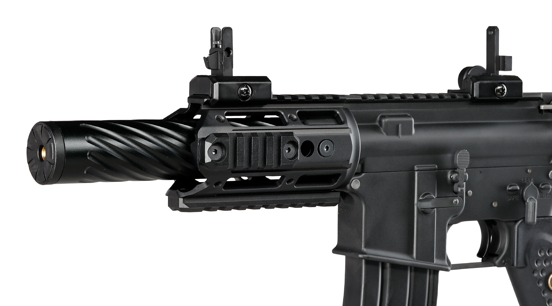 Wei-ETech M4 R5C PDW Vollmetall AWSS Open-Bolt GBB 6mm BB schwarz - Version 3 Bild 6