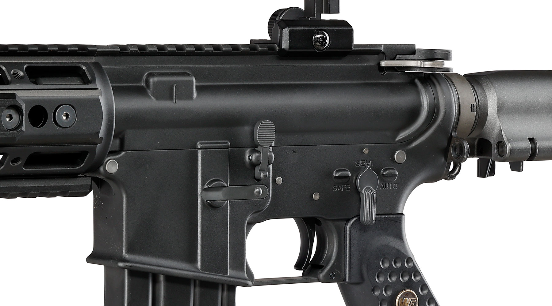 Wei-ETech M4 R5C PDW Vollmetall AWSS Open-Bolt GBB 6mm BB schwarz - Version 3 Bild 7